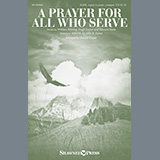 Download or print John B. Dykes A Prayer For All Who Serve (arr. Gerald Custer) Sheet Music Printable PDF -page score for Sacred / arranged SATB Choir SKU: 487095.