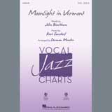 Download or print John Blackburn & Karl Suessdorf Moonlight in Vermont (arr. Darmon Meader) Sheet Music Printable PDF -page score for Standards / arranged SATB Choir SKU: 403828.