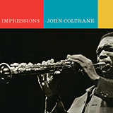 Download or print John Coltrane Impressions Sheet Music Printable PDF -page score for Blues / arranged Real Book – Melody & Chords – Bass Clef Instruments SKU: 434804.