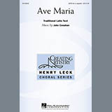 Download or print John Conahan Ave Maria Sheet Music Printable PDF -page score for Concert / arranged SATB SKU: 151054.