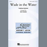 Download or print Traditional Spiritual Wade In The Water (arr. John Conahan) Sheet Music Printable PDF -page score for Religious / arranged SATB SKU: 157926.
