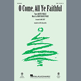 Download or print John Francis Wade O Come, All Ye Faithful (arr. Mac Huff) Sheet Music Printable PDF -page score for Christmas / arranged SATB Choir SKU: 449649.