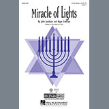 Download or print John Jacobson Miracle Of Lights (arr. Roger Emerson) Sheet Music Printable PDF -page score for Concert / arranged 3-Part Mixed SKU: 97550.