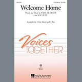 Download or print John Jacobson Welcome Home Sheet Music Printable PDF -page score for Inspirational / arranged 3-Part Mixed Choir SKU: 289546.