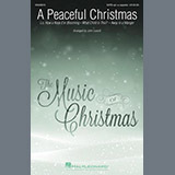 Download or print John Leavitt A Peaceful Christmas Sheet Music Printable PDF -page score for Christmas / arranged SATB Choir SKU: 1146788.