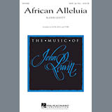 Download or print John Leavitt African Alleluia Sheet Music Printable PDF -page score for Festival / arranged SATB SKU: 177529.