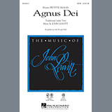Download or print John Leavitt Agnus Dei Sheet Music Printable PDF -page score for World / arranged SATB SKU: 154126.
