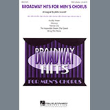 Download or print John Leavitt Broadway Hits For Men's Chorus Sheet Music Printable PDF -page score for Musical/Show / arranged TTBB Choir SKU: 255217.