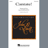 Download or print John Leavitt Cantate! Sheet Music Printable PDF -page score for Sacred / arranged TTBB SKU: 89925.