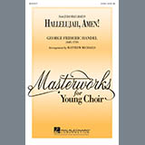 Download or print George Frideric Handel Hallelujah, Amen! (arr. Matthew Michaels) Sheet Music Printable PDF -page score for Classical / arranged 2-Part Choir SKU: 157622.