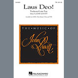 Download or print John Leavitt Laus Deo! Sheet Music Printable PDF -page score for World / arranged TTBB SKU: 154988.