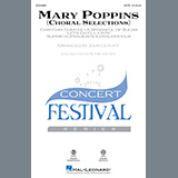 Download or print John Leavitt Mary Poppins (Choral Selections) Sheet Music Printable PDF -page score for Disney / arranged SATB Choir SKU: 1484067.