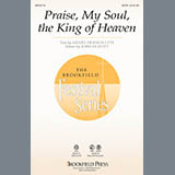 Download or print John Leavitt Praise My Soul, The King Of Heaven Sheet Music Printable PDF -page score for Concert / arranged SATB SKU: 88484.