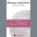 Download or print John Leavitt Shalom Aleichem Sheet Music Printable PDF -page score for Pop / arranged 3-Part Mixed SKU: 173942.