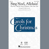Download or print John Leavitt Sing Noel, Alleluia! Sheet Music Printable PDF -page score for Sacred / arranged SAB SKU: 182454.