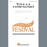 Download or print John Leavitt Vive La Compagnie! Sheet Music Printable PDF -page score for Concert / arranged TTBB SKU: 164471.