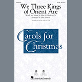 Download or print John Leavitt We Three Kings Of Orient Are Sheet Music Printable PDF -page score for Sacred / arranged TTBB SKU: 251156.