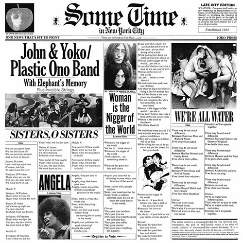 John Lennon and Yoko Ono album picture