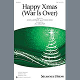 Download or print Jill Gallina Happy Xmas (War Is Over) Sheet Music Printable PDF -page score for Pop / arranged SAB SKU: 195601.