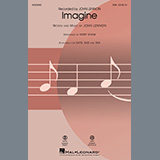 Download or print John Lennon Imagine (arr. Kirby Shaw) Sheet Music Printable PDF -page score for Pop / arranged SSA Choir SKU: 445531.