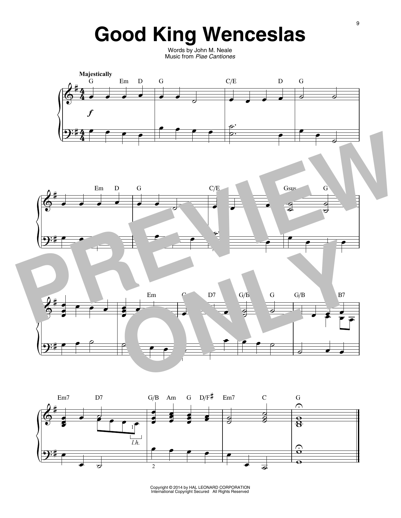 Download John M. Neale Good King Wenceslas (arr. Maeve Gilchrist) Sheet Music and learn how to play Harp PDF digital score in minutes