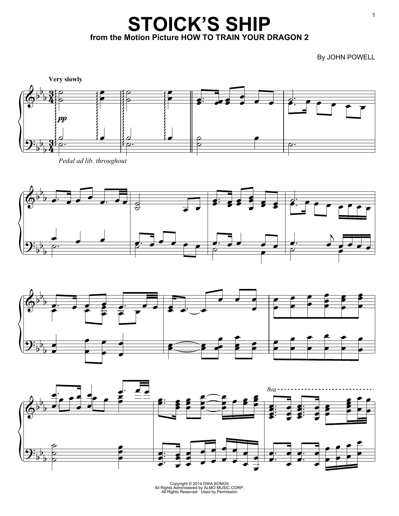 Download John Powell Stoick's Ship Sheet Music and learn how to play Piano PDF digital score in minutes