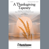 Download or print John Purifoy A Thanksgiving Tapestry Sheet Music Printable PDF -page score for Pop / arranged SATB SKU: 96920.