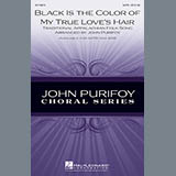 Download or print Traditional Black Is The Color of My True Love's Hair (arr. John Purifoy) Sheet Music Printable PDF -page score for Concert / arranged SATB SKU: 96834.