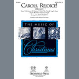 Download or print John Purifoy Carols, Rejoice (Medley) Sheet Music Printable PDF -page score for Concert / arranged SATB SKU: 97970.