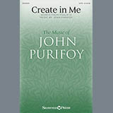 Download or print John Purifoy Create In Me Sheet Music Printable PDF -page score for Hymn / arranged SATB SKU: 156473.