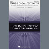 Download or print John Purifoy Freedom Songs Sheet Music Printable PDF -page score for Classical / arranged SATB Choir SKU: 407594.