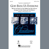 Download or print John Purifoy God Bless Us Everyone Sheet Music Printable PDF -page score for Christmas / arranged SATB Choir SKU: 289808.