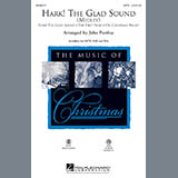 Download or print John Purifoy Hark! The Glad Sound Sheet Music Printable PDF -page score for Christmas / arranged SATB SKU: 195614.