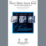 Download or print John Purifoy Peace, Hope, Light, Love (with The Holly And The Ivy) Sheet Music Printable PDF -page score for Christmas / arranged 2-Part Choir SKU: 288449.