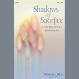 Download or print John Purifoy Shadows of Sacrifice - Percussion Sheet Music Printable PDF -page score for Christian / arranged Choir Instrumental Pak SKU: 266234.