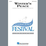 Download or print John Purifoy Winter's Peace Sheet Music Printable PDF -page score for Festival / arranged SATB SKU: 153685.