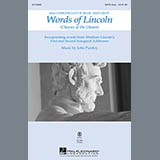 Download or print John Purifoy Words Of Lincoln (Chorus of the Union) Sheet Music Printable PDF -page score for Concert / arranged SATB SKU: 98253.