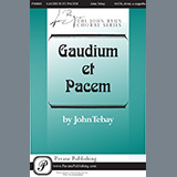 Download or print John Tebay Gaudium Et Pacem Sheet Music Printable PDF -page score for Sacred / arranged SATB Choir SKU: 469777.