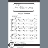 Download or print John Tebay Magnus Dominus Sheet Music Printable PDF -page score for Sacred / arranged SATB Choir SKU: 478879.