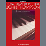 Download or print John Thompson Drowsy Moon Sheet Music Printable PDF -page score for Pop / arranged Easy Piano SKU: 95199.