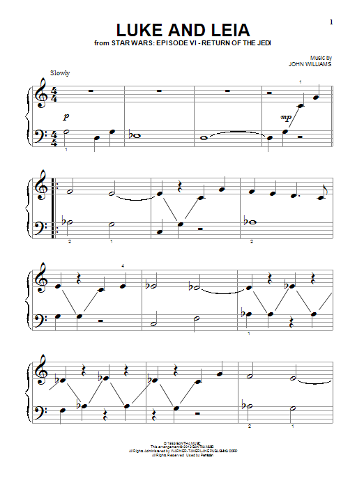 Download John Williams Luke And Leia Sheet Music and learn how to play Ukulele PDF digital score in minutes