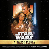 Download or print John Williams The Arena (from Star Wars: Attack Of The Clones) Sheet Music Printable PDF -page score for Film/TV / arranged Piano Solo SKU: 1283555.