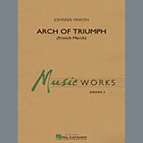 Download or print Johnnie Vinson Arch of Triumph (French March) - Baritone B.C. Sheet Music Printable PDF -page score for French / arranged Concert Band SKU: 318549.