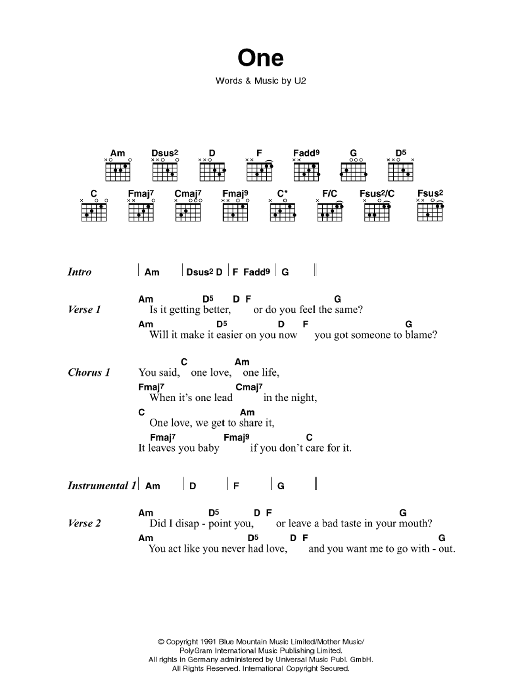 Download Johnny Cash One Sheet Music and learn how to play Lyrics & Chords PDF digital score in minutes