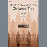 Download or print Johnny Marks Rockin' Around The Christmas Tree (arr. Roger Emerson) Sheet Music Printable PDF -page score for Christmas / arranged TB Choir SKU: 479019.
