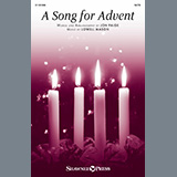 Download or print Jon Paige A Song For Advent Sheet Music Printable PDF -page score for Advent / arranged SATB Choir SKU: 1347390.