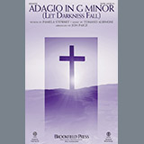 Download or print Jon Paige Adagio In Sol Minore (Adagio In G Minor) Sheet Music Printable PDF -page score for Sacred / arranged SATB SKU: 196142.