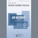 Download or print Jon Washburn Dona Nobis Pacem Sheet Music Printable PDF -page score for Concert / arranged SATB SKU: 161718.