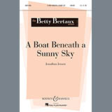 Download or print Jonathan Jenson A Boat Beneath A Sunny Sky Sheet Music Printable PDF -page score for Festival / arranged Unison Choral SKU: 83008.