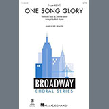 Download or print Jonathan Larson One Song Glory (from Rent) (arr. Mark Brymer) Sheet Music Printable PDF -page score for Broadway / arranged SATB Choir SKU: 1559473.